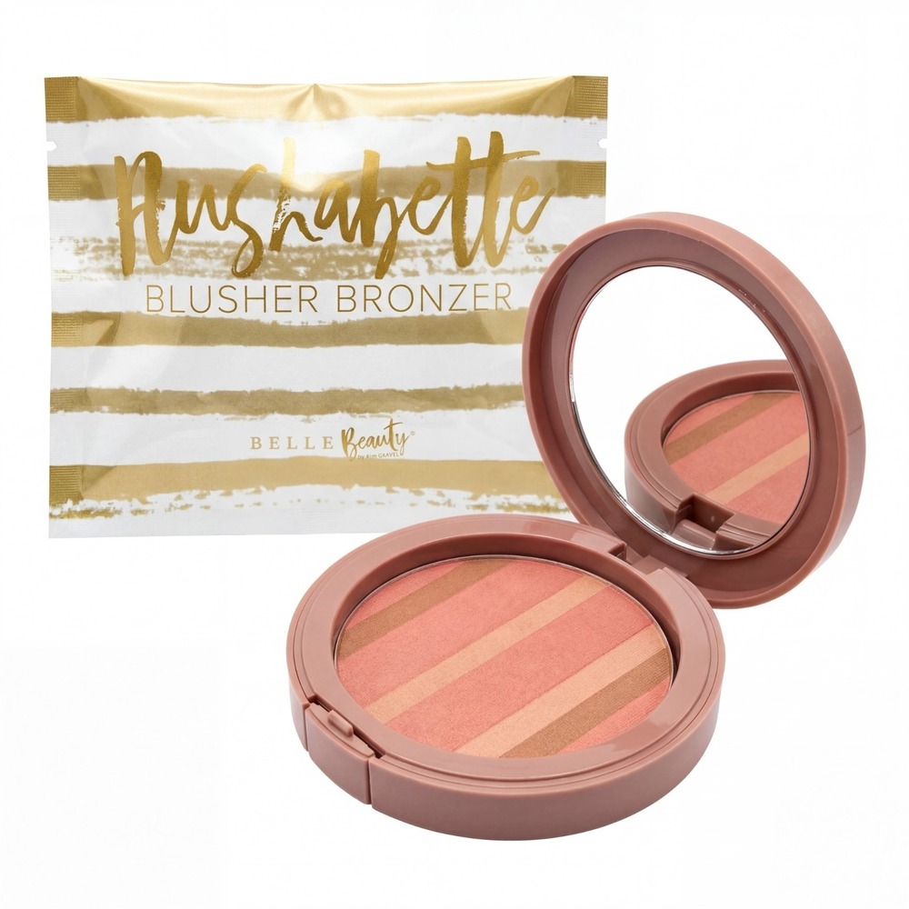 Belle Beauty Blushabelle Coral Crush Bronzer by Kim Gravel, 0.32 oz - New!!‎